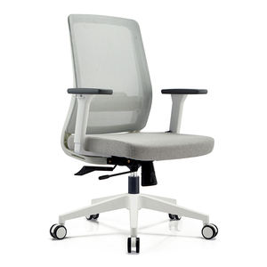Silla de salón de malla de lujo de color blanco, silla de oficina de malla, silla ergonómica para tareas, escritorio de ordenador, sillas de oficina de malla giratoria - Product Image 3