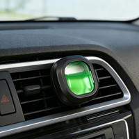 Diffuseur de parfum liquide moderne de luxe durable personnalisé pour voiture, clip de ventilation, membrane parfumée, désodorisant pour climatiseur de voiture