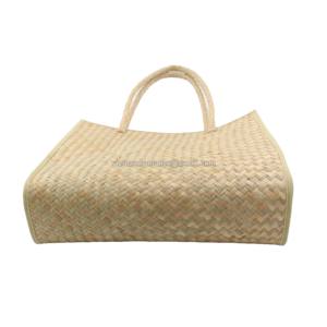 กระเป๋าถือฟางใบเล็กสำหรับผู้หญิง, กระเป๋าคลัทช์ขนาดเล็กสำหรับไปเที่ยวพักผ่อนรีสอร์ทฤดูร้อนสินค้าใหม่ - Product Image 2