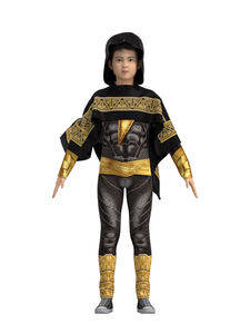 ชุดจั๊มสูทสีดำอดัมสำหรับปาร์ตี้ฮาโลวีนชุดคอสเพลย์ชุดคลุมสายฟ้าจอมวายร้ายทีวี & หนัง - Product Image 3