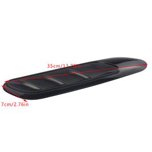 2 pièces de ventilation universelles pour capot de voiture en ABS, autocollants décoratifs, accessoires de modification extérieure pour voiture - Product Image 3