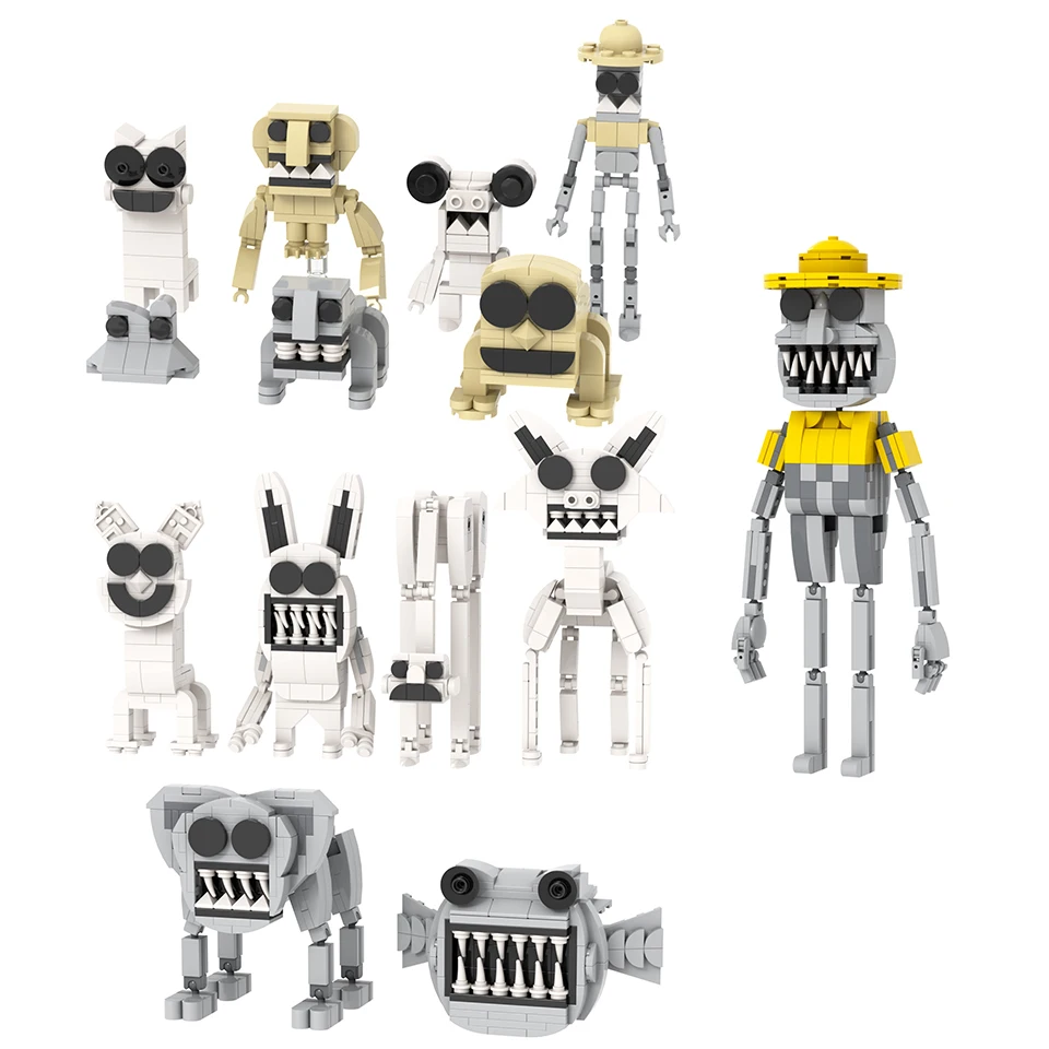 MOC1510 Games Variation Terror Safe Zone Zoonomaly Set 3