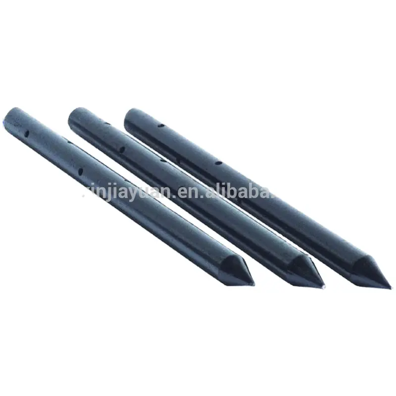 building concrete accessories round steel stake