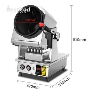 OULI - Máquina de <span class=keywords><strong>Cocina</strong></span> Automática Comercial Económica, Wok Semiautomático a Gas, <span class=keywords><strong>Robot</strong></span> Inteligente para Saltear, Multifuncional para Restaurantes - Product Image 5