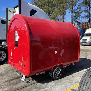 <b>Concession</b> Street Mobile Food Truck Air Conditioner Retro Fast Food Grilling Cart Hot Dog <b>Trailer</b> for Sale - Product Image 1