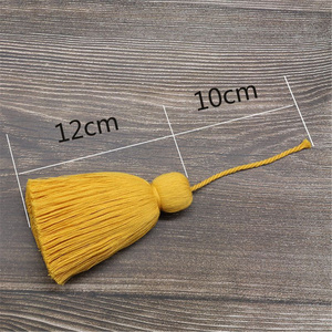 Offre Spéciale 12cm pur coton longue corde gros gland pour la maison Textile oreiller Angle suspendu corde gland gland bagages accessoires - Product Image 3
