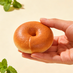 8.5cm Plastic Original Flavor Bread Simulation Food Model Eco-Friendly Foam Cute Cooking Baking Props Yeast Flour Display - Product Image 3