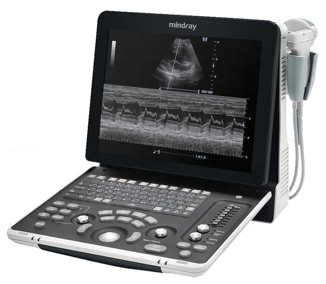 Mindray DP50Vet Portable Veterinary Ultrasound Machine 15-inch LCD Monitor 1TB Storage Convex/Linear/Phased Array Probe B-Mode