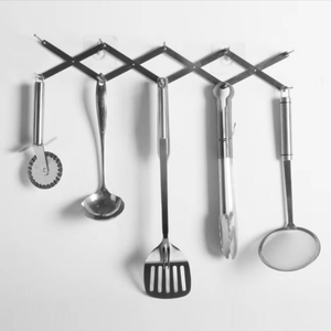 Organizzatori pieghevoli per coperchi per pentole, portapiatti per riporre articoli per la casa, vaschetta per dispensa e supporto per Rack per coperchio per pentole - Product Image 4