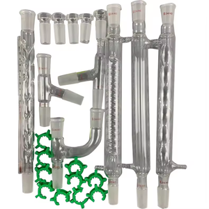 Vidrio de laboratorio Química orgánica Destilación química Kits de cristalería Juego de equipos con junta 24/40 - Product Image 3