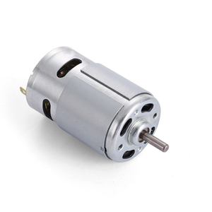 775 <span class=keywords><strong>Motor</strong></span> 12V Kit de bomba de agua con eje personalizado Rodamientos de bolas dobles Construcción de imán permanente duradero - Product Image 2