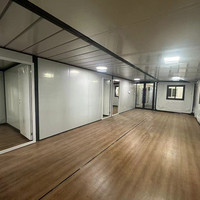 Casa Contenedor Prefabricada Plegable y Expandible de Lujo de 2 Dormitorios, 40FT x 20FT, de Bajo Costo, en Venta