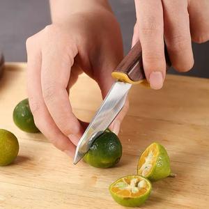 Двойной нож 2025 дракон феникс мандарин утка 2 в 1 Экспресс-нож Удобный для переноски бытовой нож для фруктов и дыни - Product Image 3