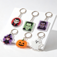 Porte-clés en acrylique Halloween 2026 – Tendances, mignons et effrayants pour sacs à dos