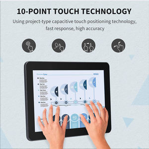 인터랙티브 21.5 인치 23.8 인치 27 인치 평면 패널 멀티 포인트 지원 정전식 터치 스크린 모니터 - Product Image 3