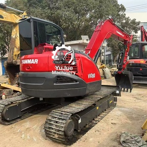 Yanmar 80 8 tấn máy xúc bánh xích Midi | Nhật Bản động cơ ban đầu, CE/EPA chứng nhận thủy lực <span class=keywords><strong>Digger</strong></span> cho xây dựng - Product Image 3