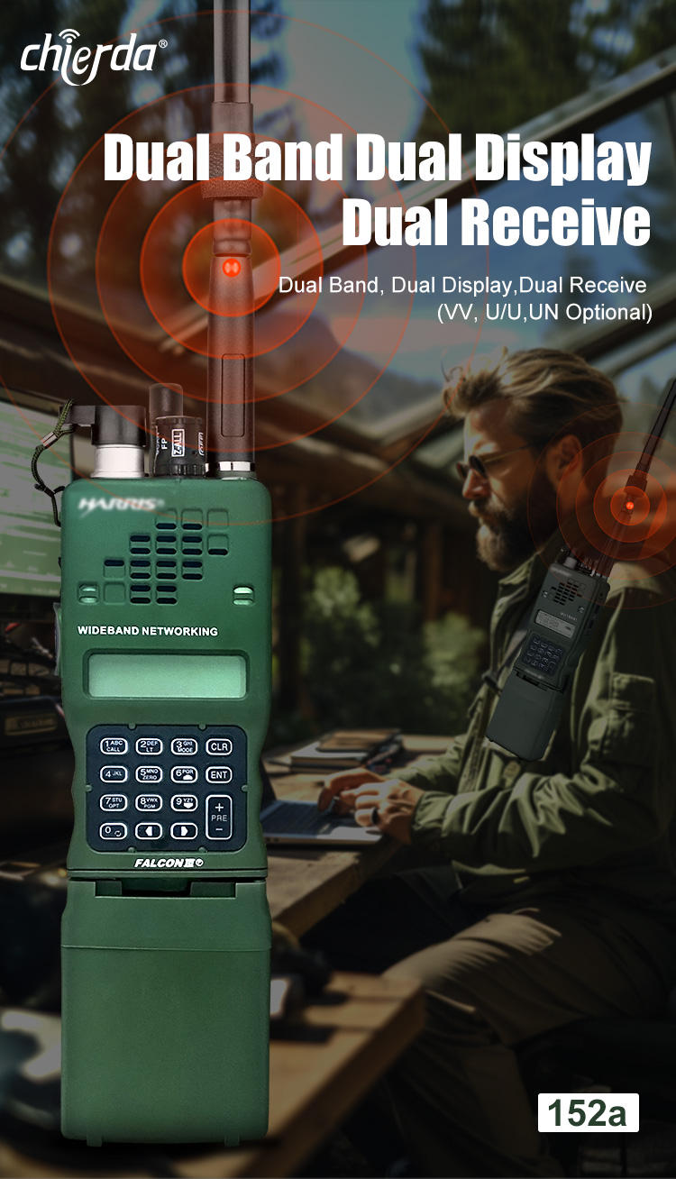 AN/PRC-152A(UV) Tactical CS Secure Walkie Talkie MBITR IPX7 VHF