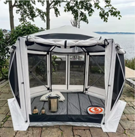 Nouvelle Arrivée Tente de Camping en Tissu Oxford Pliage Rapide Ventilée Respirante Portable pour Aventures en Plein Air Équipement