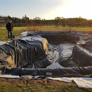 WENRUN moderno 3m larghezza peschicoltura stagno fodera in gomma EPDM Geomembrane prezzo competitivo Design moderno - Product Image 6