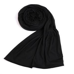 卸売無地ジョーゼットスカーフラップ無地ショールヘッドバンドHijabsイスラム教徒の女性 - Product Image 3