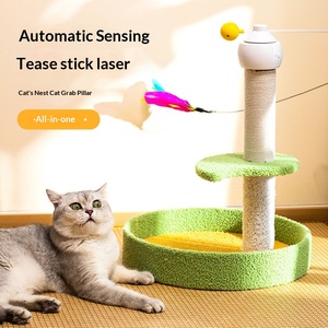 Smart Electric <strong>cat</strong> <strong>Tree</strong> Automatic Exercise <strong>cat</strong> Toy Indoor Boredom Relief Tower Factory Direct Wholesale OEM - Product Image 1