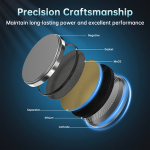 Bevigor CR 2032 15 đếm gói <span class=keywords><strong>3V</strong></span> 15 đếm gói <span class=keywords><strong>3V</strong></span> Pin <span class=keywords><strong>Lithium</strong></span> Coin pin <span class=keywords><strong>Lithium</strong></span> ion hình trụ cho khóa Fob Air tag - Product Image 2