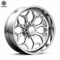 Jantes en alliage forgé Dw 20 22 24 26 pouces, multi-branches, argent poli, OEM pour pick-up Tundra F150 Silverado Ram 2500 tout-terrain