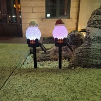 Lampes solaires décoratives pour extérieur, étanches, LED blanc chaud, lumières de Noël pour jardin, IP54, pour route