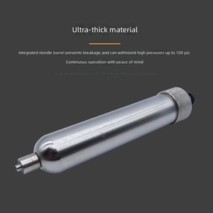 Jeringa Dispensadora Motorizada de Acero Inoxidable Estilo Americano con Caja de Engranajes y Barril de Calentamiento Resistente a Altas Temperaturas para Pegamento - Product Image 3