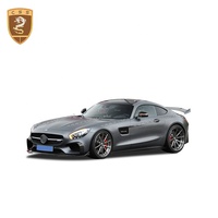 Lame de pare-choc arrière en Fiber de carbone, accessoire pour voiture, Mercedes Bens Gt Gts, prix d'usine, jupes latérales