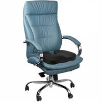 Coussin de siège de bureau en forme de U avec mousse à mémoire de forme et oreiller lombaire gonflable pour un confort sédentaire