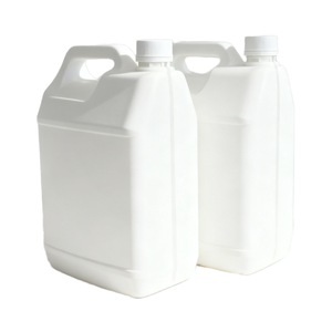 GUANYI <span class=keywords><strong>Bottiglia</strong></span> Cilindrica Universale Bianca da <span class=keywords><strong>5</strong></span> <span class=keywords><strong>Litri</strong></span> con Coperchio e Guarnizione, Materiale PE Serigrafato per Imballaggio - Product Image 4