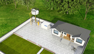 オフグリッド家庭用電源システム<span class=keywords><strong>VAWT</strong></span>風力ソーラーハイブリッド発電機50Hz周波数 - Product Image 3