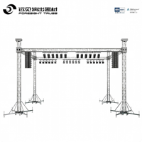Estructura de escenario profesional para conciertos, truss cuadrado de aluminio de 290 mm con espiga F34, alta capacidad de carga, certificado CE para festivales de música