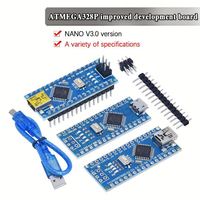 1 buah promosi Nano 3.0 Atmega328 pengendali kompatibel papan modul PCB papan pengembangan tanpa USB V3.0
