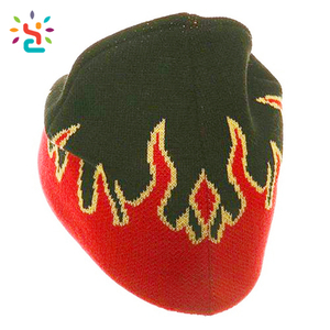 Long chapeau d'hiver personnalisé pour femmes Skully <span class=keywords><strong>laine</strong></span> mérinos Slouchy Warm Beanie Knit Skull Fleece Ski Cap - Product Image 4