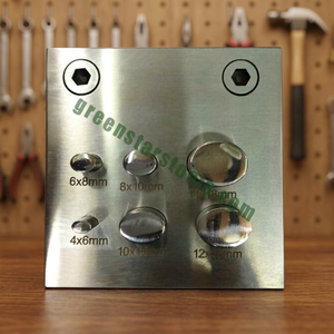 Juego de 6 Cortadores de Disco Ovalados Profesionales para Joyería, Herramienta de Corte de Precisión para Metales Blandos como Oro, Plata y Latón |   GS589K-02 - Product Image 2