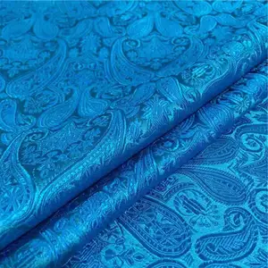 factory cheapest price wholesale custom jacquard fabric textile for pants dresses jacquard brocade fabric