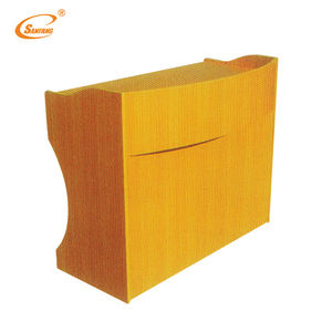 Produits les mieux classés, pupitre double pour enseignant, bureau d'école, bois moderne, durable, écologique, déjà assemblé, en vente - Product Image 3