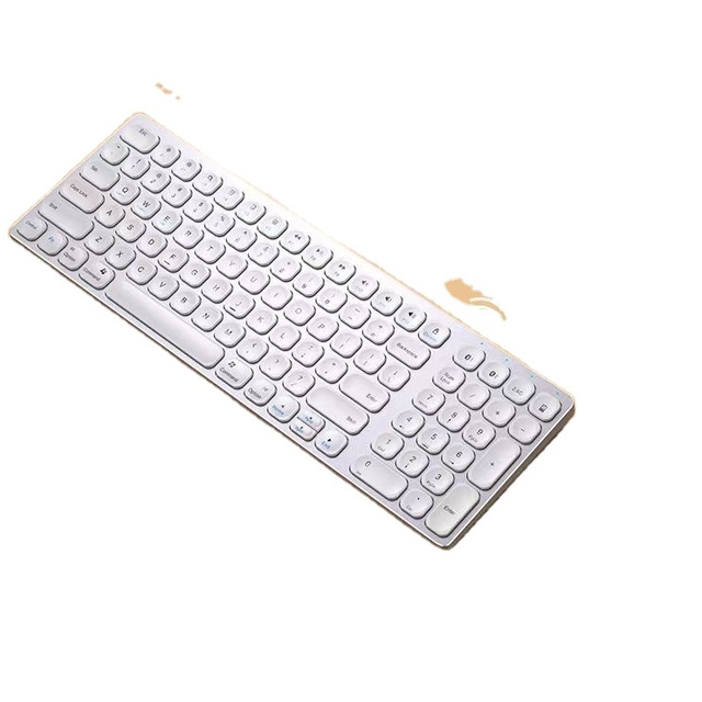 Rechargeable Keyboard and Mouse Set Dual-mode + 2.4G Mute Keyboard and Mouse Combo