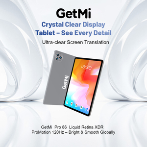 GetMi Pro 86 Spreadtrum T310 A55 1,8 GHz 4GB + 64GB 4G LTE 5000mAh Tipo-C Tableta de 2,0 velocidades - Product Image 3