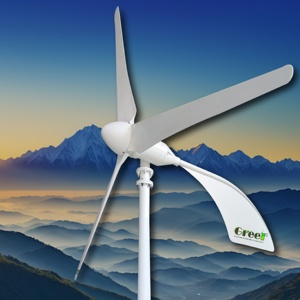 Horizontal Wind Generator Horizontal Wind Rooftop 500w 1kw 3kw 5kw off Grid on Grid System - Product Image 3