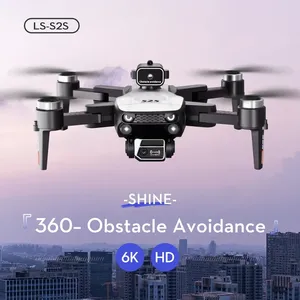 Nuevo S2S para <span class=keywords><strong>Bros</strong></span> 8K, Cámara Dual Profesional de Alta Definición, Sin Escobillas, con Evitación de Obstáculos, Fotografía Aérea Plegable - Product Image 2
