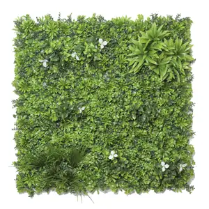 Linwoo Outdoor Kunststoff Green Grass Wand zum Verkauf Garten dekoration Outdoor Künstliche Buchsbaum Hecken platten