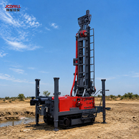 Machine de forage hydraulique pour la construction de puits profonds