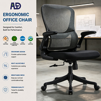 Chaise de bureau ergonomique en maille de qualité supérieure avec inclinaison à 135° °   Chaise pivotante pour le jeu et la maison avec dossier inclinable, repose-pieds réglable et soutien lombaire