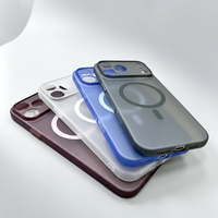 Coque de téléphone en PC givré 0,8 mm pour iPhone 18, ultra-fine, résistante aux chocs, fabrication d'usine