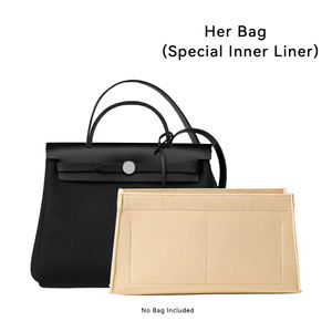 Organizador <span class=keywords><strong>de</strong></span> Bolso <span class=keywords><strong>de</strong></span> Fieltro, Inserto para Bolso, Organizador <span class=keywords><strong>de</strong></span> Cartera, Forro para Bolso Tote, Organizador <span class=keywords><strong>de</strong></span> Cosméticos para Mujer - Product Image 1