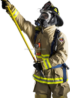 Autocollant réfléchissant résistant à la flamme pour casques FR coton tissu ignifuge auto-adhésif pour chapeaux de pompier