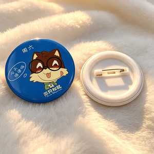 Broche personnalisée en métal émaillé souple ou dur, épinglette, badge artisanal, accessoires de vente en gros pour la décoration de hijab et de tudung - Product Image 3
